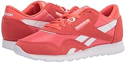 Reebok Women's Classic Nylon Sneaker, semi Orange