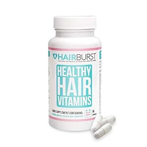 Hair-Growth-Vitamins-Biotin-Anti-Hair-Loss-Supplement-for-Thinning-Hair-Hair-Tablets-for-Women-Hair-Regrowth-Multivitamins-Pills-Grow-Longer-Stronger-Healthy-Hair-Capsules-1-Month-Hairburst Hairburst Biotin Hair Vitamins - Hair Growth Supplement with Selenium & Copper - 1 Month Capsule Supply - Made in the UK