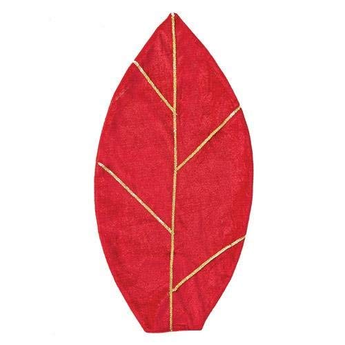 Red Poinsettia Christmas Tree Skirt (Certified Refurbished) - Thumbnail 2