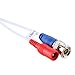 ANNKE (1) 100FT Video Power Cable, CCTV Security Camera BNC RCA Extension Cable (White)