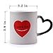 Yuwu Mom Mug Funny Color Changing Mugs Heat Changing Heart Valentines Cup Novelty I Love You Morning Magic Coffee Cup Christmas Gifts For Men Women Mom Dad Mug