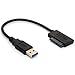 BSHTU USB 3.0 to 7+6 13Pin Slimline SATA Cable Adapter for Laptop CD DVD ROM Optical Drive