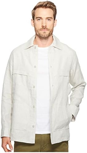 Exley NB  Men's Linen Overshirt Off-White Shirt