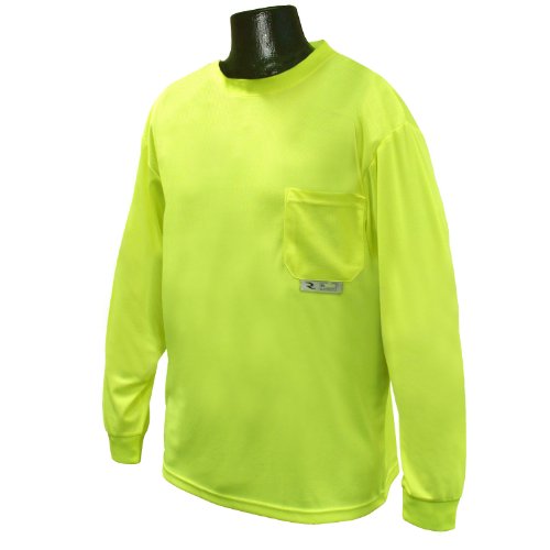Radians Polyester Mesh Non-Rated Long Sleeve Moisture Wicking Mesh T-Shirt