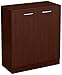 South Shore Axess Small 2-Door Storage Cabinet, Royal Cherry