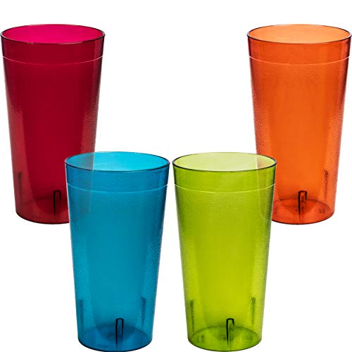 3 Plastic+Tumblers+Drinkware+Glasses+Cups