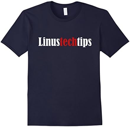 Men's Linustechtips tshirt Medium Navy