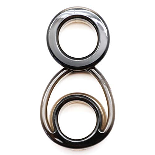 BeHorny Black Colour Triple Cock Ring, Envelope The Penis and Scrotum