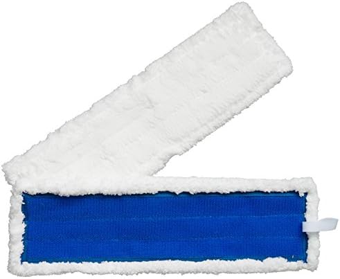 BettaWell 2-Pack 18 Inch Velcro Flat Microfiber Mop Pad Refills for Fit 15 to 18 Inch Bona, Libman, O-Cedar