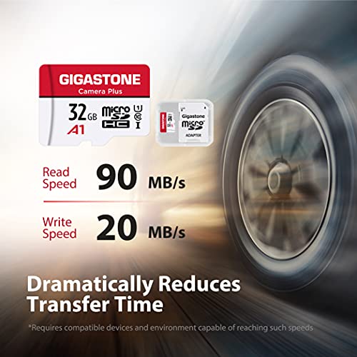 [Gigastone] Micro SD Card 32GB 2Pack, Camera Plus, MicroSDHC Memory