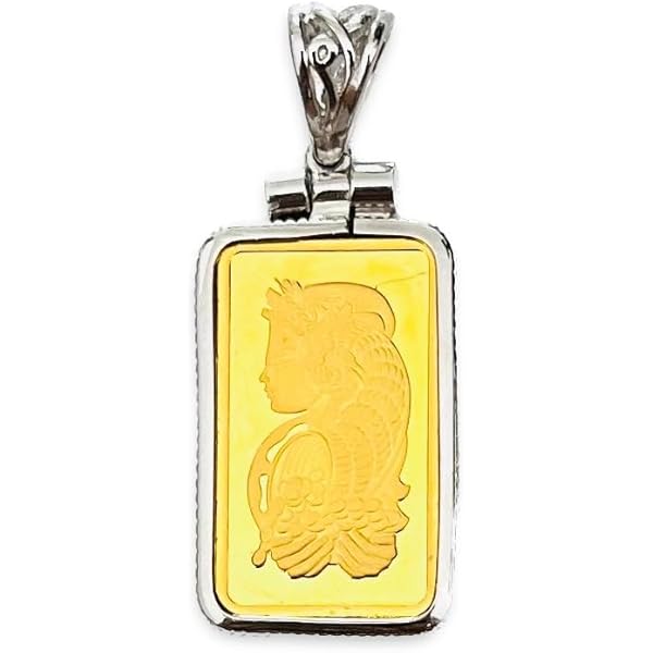 Amazon.com: Generic Sterling Silver bezel frame for 5 Gram PAMP