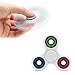Yeahbeer Hand Spinner Toy Stress Reducer and Perfect for ADD, Fidget Work Ultra Fast Bearings, White Colorful