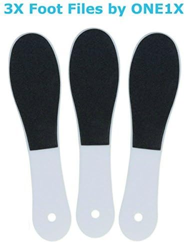 3X Double Sided Feet Foot Rasp File Dead Rough Skin Scrubber Callus Remover Smoother Pedicure Tool by ONE1X