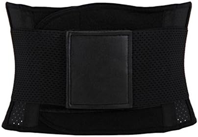 Waist Trainer Corset for Women,Kisstar Sport Waist Trimmer Cincher Shaper Body Belt Tummy Slimming Gym Girdle for Weight Loss Hourglass (Black, XL)