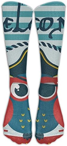 AWENGESS Pretty Sailor Qwl Pirate Womens Pattern Over The Knee High Socks Long Socks