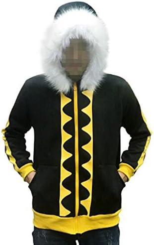 Dahee Game Cosplay Costume Hoodie Unisex Sweater Pullover Jacket Zipper Coat (M, Fell Sans)