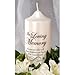 Darice Victoria Lynn inch Loving Memory Candle Decal 3 x 3.5 inches (3-Pack) VL5880