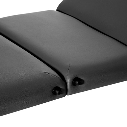Homgrace Portable Folding Massage Table 3 Fold Aluminum Alloy Frame with Carrying Case