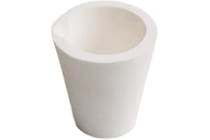 FY-STORE Quartz Melting Crucible Cup Furnace Melting Casting Refining Gold Silver Copper Casting Cup (200g)