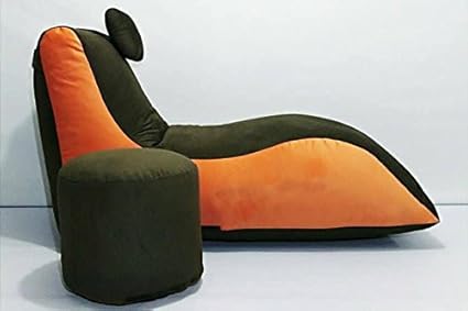 Mollismoons Bean Bag Lounger Sunichoice XXXL (Orange)