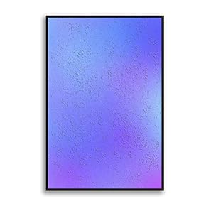 Framed for Living Room Bedroom Simple Clean Color Pattern for
