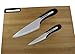 Vesper's Kitchen Ceramic Knife 2 Piece Ceramic Kitchen Knife Set, 100% Ceramic Knives, a 6