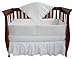 American Baby Company Heavenly Soft Minky Dot 4-Piece Crib Bedding Set, White, for Boys and Girls