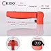 CRIOO LED Work Light with Magnetic Holders Adjustable Stand Flashlight 5000 K Rechargeable Trouble Light for Outdoor Camping Car Repairing and Emergency Cases Gift