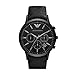 Emporio Armani Men's AR2461 Dress Black Leather Watch