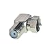 Mediabridge™ F-Type Right Angle Adapter - 90° Female to Male Connector - 10 Pack - (Part# CONN-F81-RA-10P)