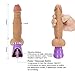 Realistic Dildo Vibrator for Women Vibrating Thrusting Dildos G spot Vibrators Telescopic 6.6inch Penis Cock USB Rechargeable Wireless Handheld Adult Sex Toys for Women Couples