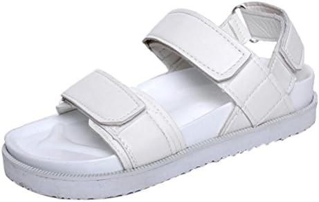 ❤️❤️Hot Sale New Fashion 2018 Valentine's Day!Women Open Toe Summer Sandals Female High Heels Thick Fish Mouth Flat Casual Occasions Comfortable Sandals (White, US:5)