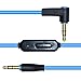 Replacement 3.5mm Extension Audio MIC Cable Lead Line for Beats by Dr.Dre PRO DNA Solo Solo HD MIXR Studio SOUL Headphones