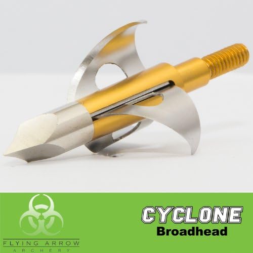 Toxic The Cyclone Broadheads 100 Grain Mathews Gold