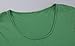 Chellysun Women's V-Neck Casual Short Sleeve T-Shirt Blouse Tees Tops (Small, Green)