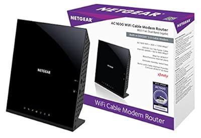 NETGEAR Nighthawk AC1900 (24x8) DOCSIS 3.0 WiFi Cable Modem Router for XFINITY Internet & Voice (C7100V) Ideal for Xfinity Internet and Voice Services