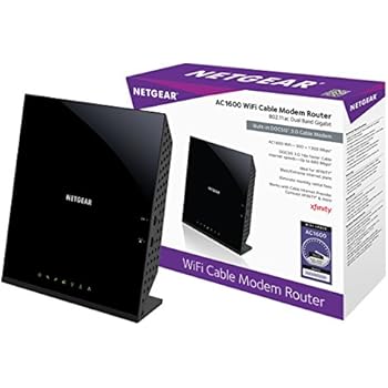 Netgear C6250-100NAS AC1600 (16x4) WiFi Cable Modem Router Combo (C6250) DOCSIS 3.0 Certified for Xfinity Comcast, Time Warner Cable, Cox, More