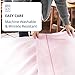 Grace Premium Microfiber Sheet Set- Super Soft, Deep Pocket, Embellished with Hypoallergenic, Wrinkle Resistant and Fade Resistant Brushed Microfiber – 4 Piece Set (Queen, Pink)