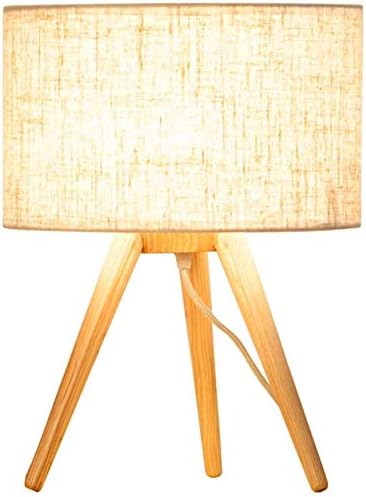 Yxzq Lampe Lampe De Table Base En Bois Lampe De Table Lampe Design Moderne Lampe De Chambre A Coucher Salon Salon Sans Ampoule Couleur A Amazon Fr Cuisine Maison