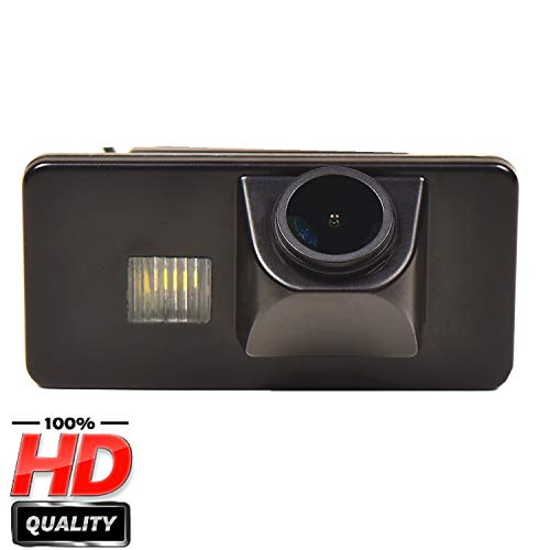 Rear Reversing Backup Camera Rearview License Plate Camera Night Vision Ip68 Waterproof for BMW 320I/328I/335I/520LI/530I/535LI/X1/X3/X5/X6/3/5/7 Series 2010-2014