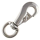 Hanging Chair/Hammock Chair Swivel Hook Snap by 500 LB Capacity - Outdoor/Indoor