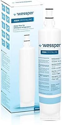 Wessper Remplacement De Filtre Deau De Réfrigérateur Pour Whirlpool Sbs001 Sbs002 Sbs003 Sbs004 S20brs 4396508 4396510 Edr5rxd1 481281729632
