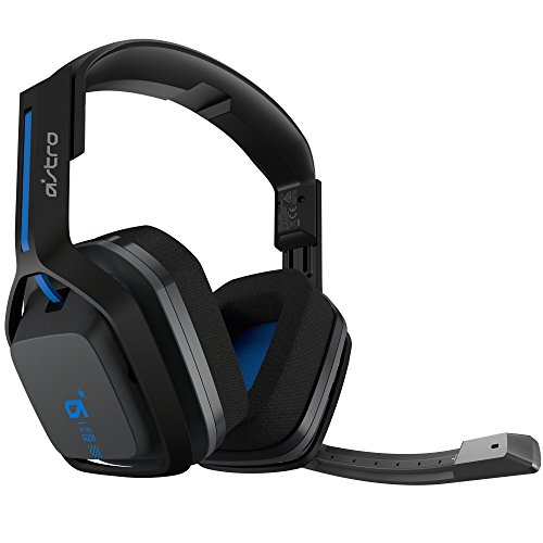 Logitech astro A20 Wireless Headset Black/Blue - Playstation 4/PC/MAC (Renewed) - Thumbnail 6