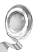 Internet's Best Stainless Steel Egg Separator | Egg White Egg Yolk Separator | Filter Egg Sieve | Breakfast Kitchen Tool Strainer