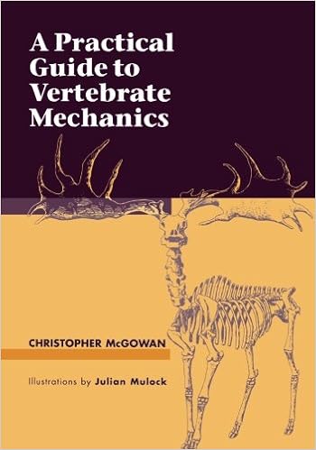 Amazon Com A Practical Guide To Vertebrate Mechanics 9780521576734 Mcgowan Christopher Books