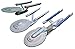 Round 2 AMT ST Enterprise Set (3 in 1) NCC1701, 1701A, 1701B 1:2500