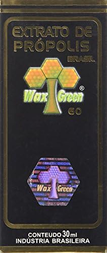 4 Bottles of Wax Green 60% Wax Free Bee Propolis (30ml)