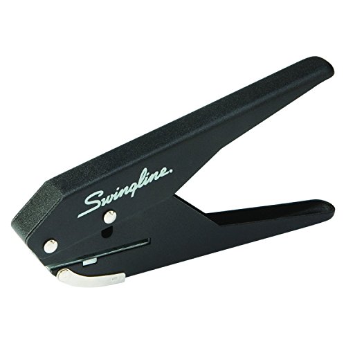 Swingline Low Force 1-Hole Punch, 20 Sheets, Black (A7074017) 2 Pack