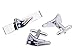 Promotioneer Men's Rugby Team Logo Symbol Series Cufflinks and Tie Clip with Gift Box 02