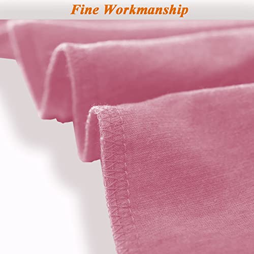 Women Teacher T-Shirt Teach Love Inspire Letter Print Shirts Brick Red